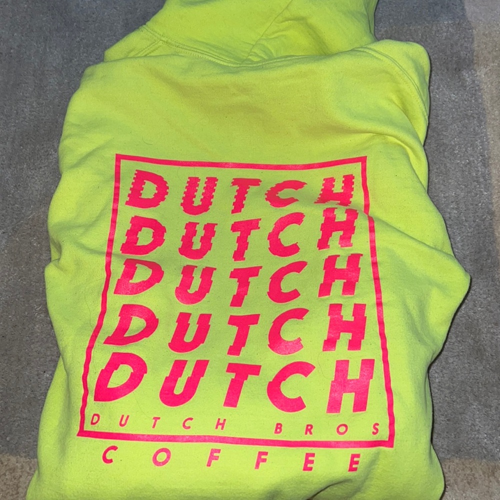 Neon hoodie